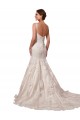 V-Neck Chapel Train Tulle & Lace Ivory Sleeveless Bridal Wedding Dress Victoria
