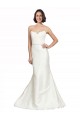 Sweetheart Chapel Train Satin & Lace Ivory Sleeveless Bridal Dress Victoria