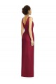 V-Neck Long Soft Chiffon Frost Sleeveless Bridesmaid Dress Victoria