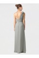 Sweetheart Long Soft Chiffon Black Sleeveless Bridesmaid Dress / Formal Dress Victoria
