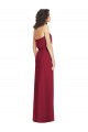 Strapless Long Soft Chiffon Lilac Sleeveless Formal Dress / Bridesmaid Dress Victoria