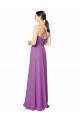 Sweetheart Long Soft Chiffon Dahlia Sleeveless Formal Dress / Bridesmaid Dress Victoria