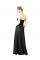 Sweetheart Long Lace Slate Grey Sleeveless Bridesmaid Dress Victoria