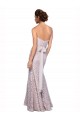Sweetheart Long Lace Sleeveless Bridesmaid Dress / Evening Dress Victoria