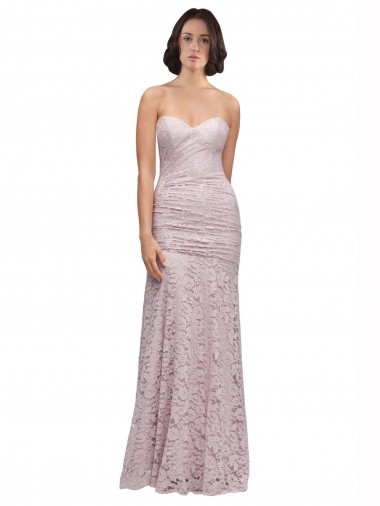 Sweetheart Long Lace Sleeveless Prom Dress / Bridesmaid Dress Victoria