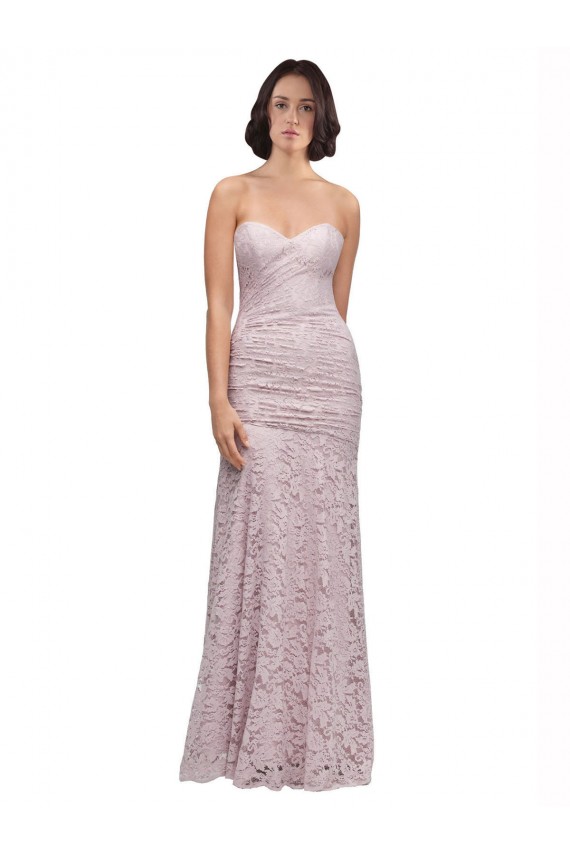 Sweetheart Long Lace Sleeveless Prom Dress / Bridesmaid Dress Victoria