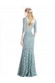 Sweetheart Long Lace Half Sleeves Prom Dress / Bridesmaid Dress Victoria