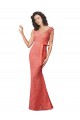 V-Neck Long Lace Mermaid Sleeveless Bridesmaid Dress Victoria