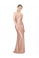 Sweetheart Long Sequin Rose Gold Sleeveless Formal Evening Gown / Prom Dress / Bridesmaid Dress Victoria