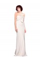 Strapless Long Stretch Crepe Sleeveless Prom Dress / Bridesmaid Dress Victoria