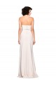Strapless Long Stretch Crepe Sleeveless Prom Dress / Bridesmaid Dress Victoria