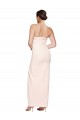 Cowl Neck Long Stretch Satin Sleeveless Formal Evening Gown / Prom Dress / Bridesmaid Dress Victoria