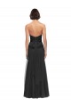 Sweetheart Long Tulle Black Sleeveless Bridesmaid Gown Victoria