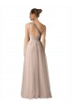 Sweetheart Long Tulle Nude Sleeveless Formal Dress / Bridesmaid Dress Victoria