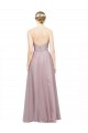 Sweetheart Long Tulle & Lace Light Lilac Sleeveless Bridesmaid Dress / Evening Dress Victoria
