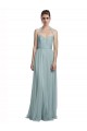 Halter Neck Long Tulle Sleeveless Bridal Party Dress / Evening Dress Victoria