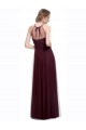 Sweetheart Long Tulle Red Sleeveless Bridesmaid Dress Victoria