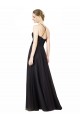 Sweetheart Long Tulle & Lace Slate Grey Sleeveless Bridesmaid Dress Victoria