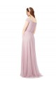 Off the Shoulder Long Tulle Sleeveless Bridesmaid Dress / Evening Dress Victoria